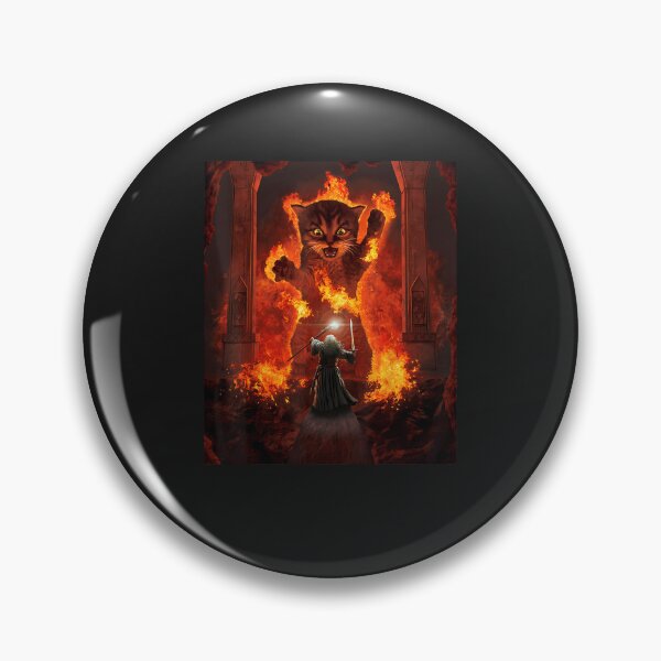 Item preview, Balrog Cat designed and sold by miriambethsvx.