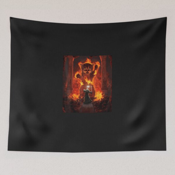 Item preview, Balrog Cat designed and sold by miriambethsvx.