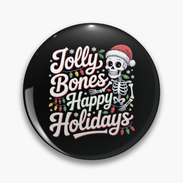 Item preview, Jolly Bones Happy Holidays Funny Osteopathy Christmas Design designed and sold by osteopath shop.