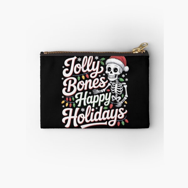 Item preview, Jolly Bones Happy Holidays Funny Osteopathy Christmas Design designed and sold by osteopath shop.