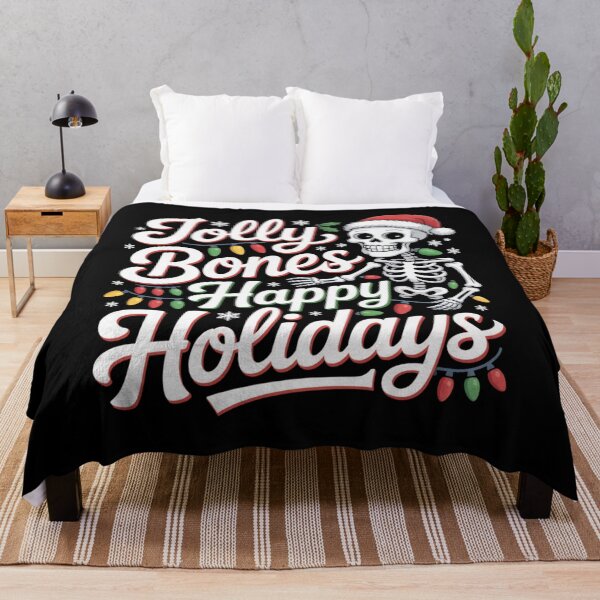 Item preview, Jolly Bones Happy Holidays Funny Osteopathy Christmas Design designed and sold by osteopath shop.