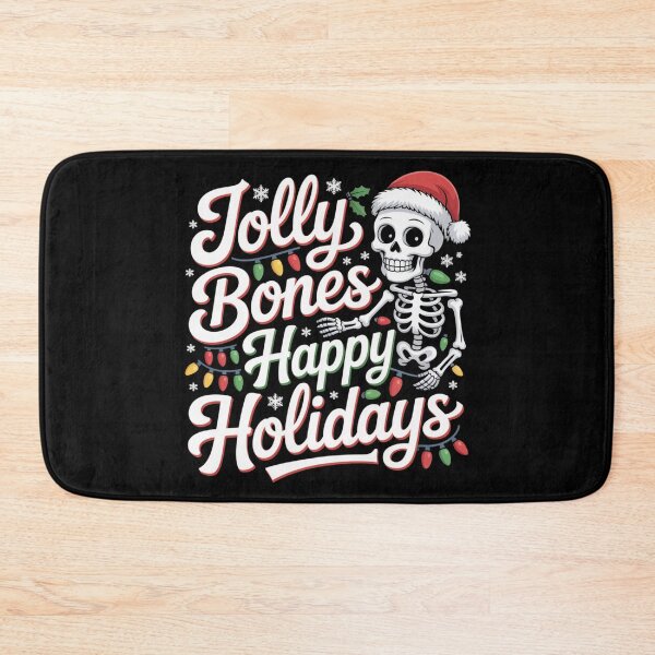 Item preview, Jolly Bones Happy Holidays Funny Osteopathy Christmas Design designed and sold by osteopath shop.