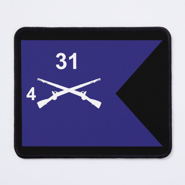 Item preview, Army - Guidon - 4th Bn 31st Infantry designed and sold by Military Insignia Products.