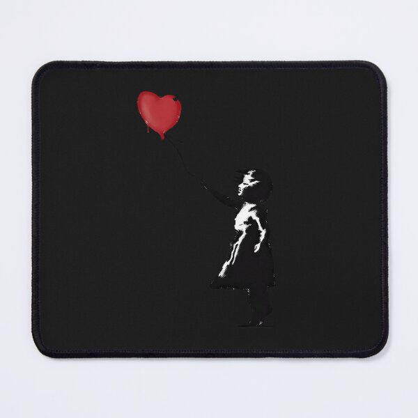 Item preview, Banksy Girl With Heart Balloon Graffiti Street Art Balloon Girl Hd High Quality Online Store designed and sold by miriambethsvx.
