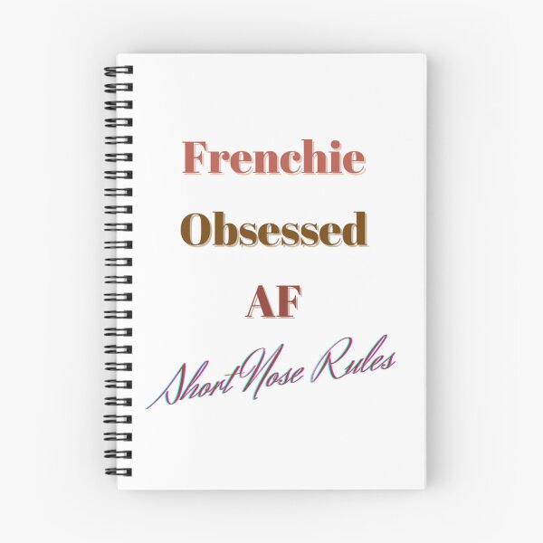 Item preview, Frenchie Obsessed AF T-Shirt, Short Nose Fan Gift designed and sold by FunnyPetTeesJP.