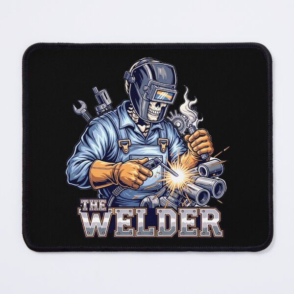 Item preview, Welding Skeleton Metal Worker, Cool Metal Welding Skull Design designed and sold by Teetreasure2.