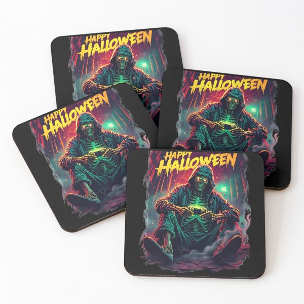 Item preview, halloween skeleton zombie gaming controler designed and sold by Uglyandcute.