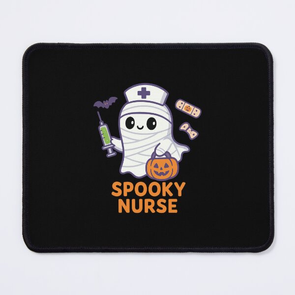 Item preview, Spooky Nurse Halloween Ghost – Cute Scary Nurse Design for Kids designed and sold by EuropeanPrints.