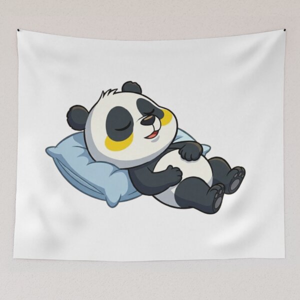Item preview, sleeping panda designed and sold by PP&RAINBOW SHOP.