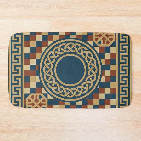 Item preview, Mediterranean Checker with Guilloche Ring designed and sold by straydog89.