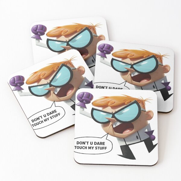 Item preview, DEXTER - DON'T YOU DARE TOUCH MY STUFF designed and sold by RETRO-BYTE.