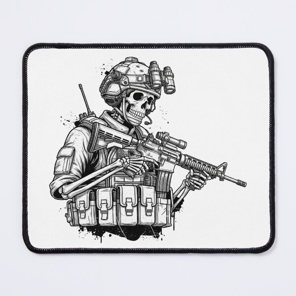 Item preview, Tactical Skeleton Black and White designed and sold by Toricreatess.