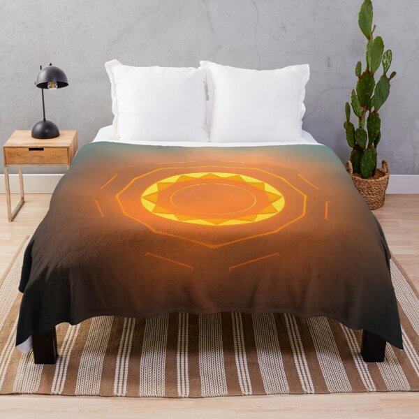 Item preview, Glowing Orange Magic Mandala Circle in Dark Smoke designed and sold by SassyArtistry.