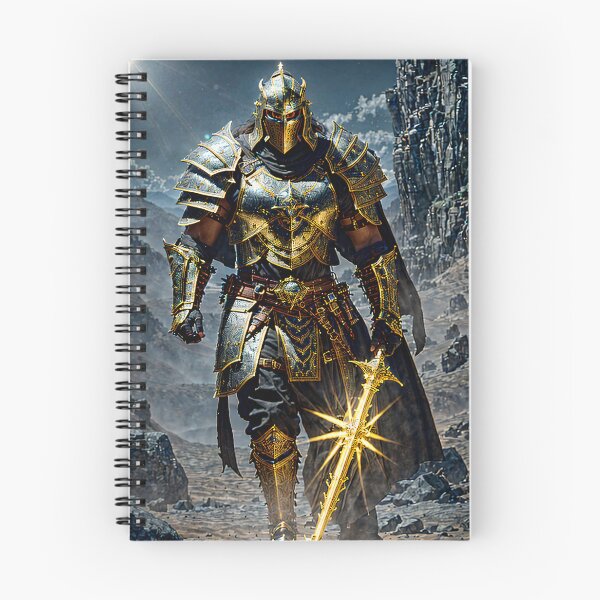 Item preview, Golden Hero – Champion of Light Fantasy Warrior Art designed and sold by GempArt.