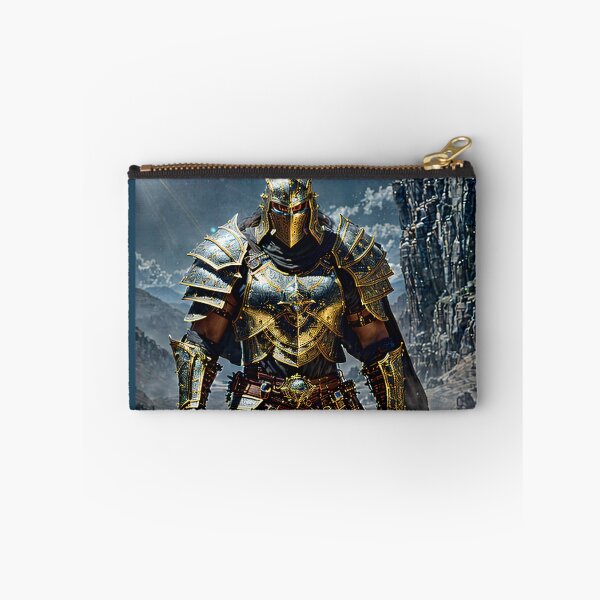 Item preview, Golden Hero – Champion of Light Fantasy Warrior Art designed and sold by GempArt.