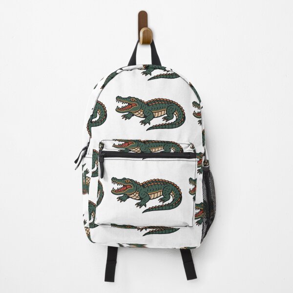 Item preview, Alligator American Traditional Tattoo Style designed and sold by LiveOakVinyl.