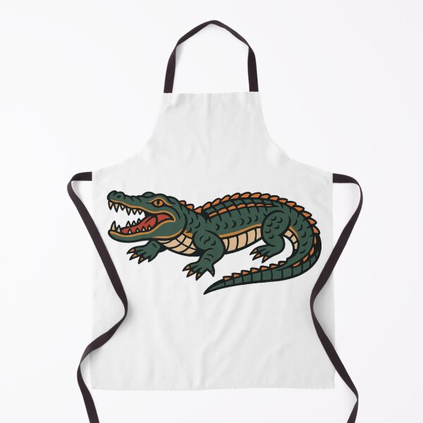 Item preview, Alligator American Traditional Tattoo Style designed and sold by LiveOakVinyl.