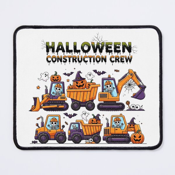 Item preview, Spooky Construction – Funny Halloween Builder Design designed and sold by Teetreasure2.