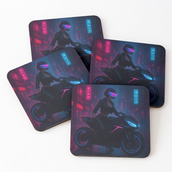 Item preview, cyberpunk rider  designed and sold by Lyboz.