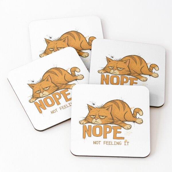 Item preview, Funny Funky Cat-Nope, Not Feeling It designed and sold by EverydayJoes.