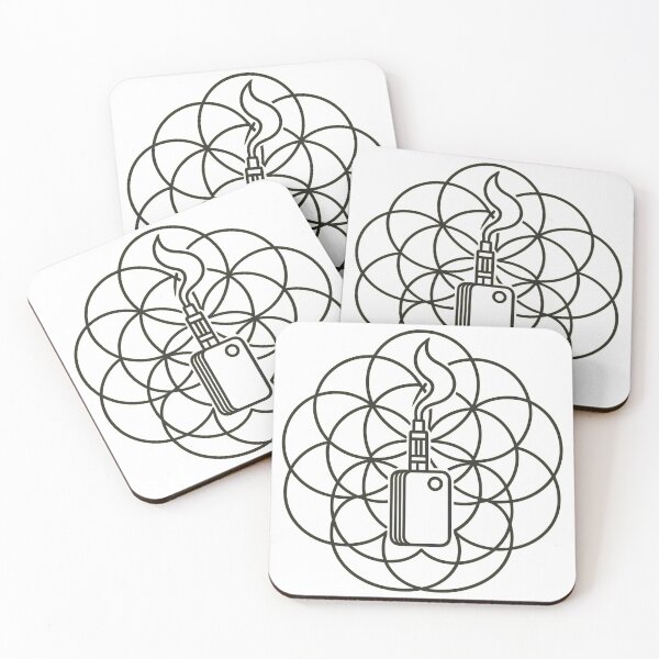 Item preview, Sacred Vape Geometry – Flower of Life E-Cigarette Design designed and sold by House of Taste Designs.