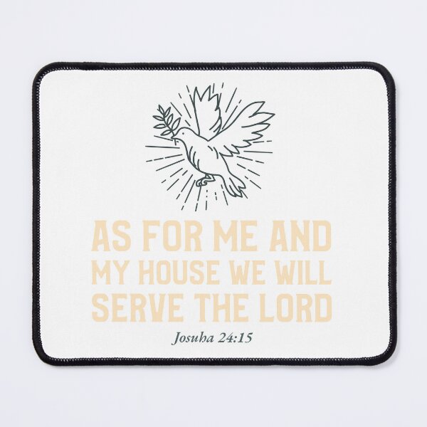 Item preview, As for Me and My House We Will Serve the Lord T-Shirt | Joshua 24:15 Christian Tee designed and sold by snappysloganco.