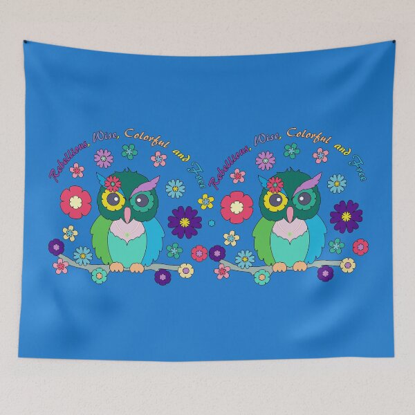 Item preview, Colorful Owls designed and sold by MKBL.