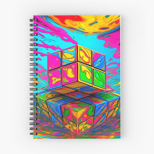 Item preview, Psychedelic Rubik's Cube Explosion. designed and sold by Alexzonartshop.