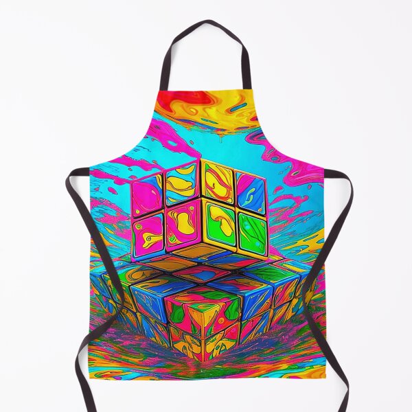 Item preview, Psychedelic Rubik's Cube Explosion. designed and sold by Alexzonartshop.
