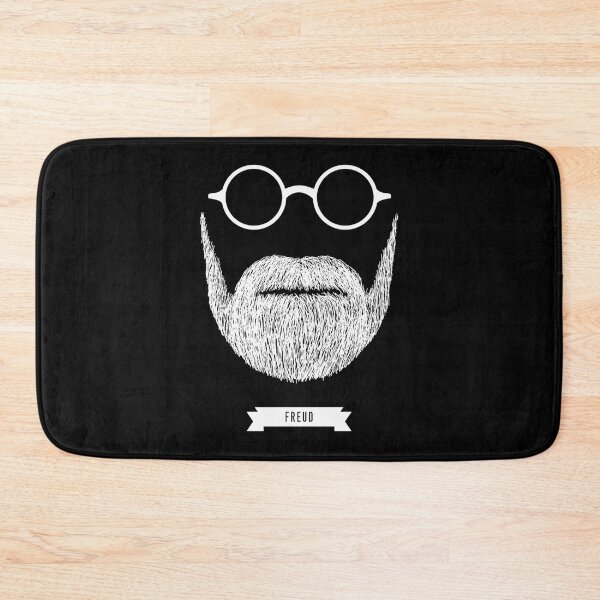 Item preview, Beards With Glasses  Sigmund Freud In White designed and sold by sasengdho.