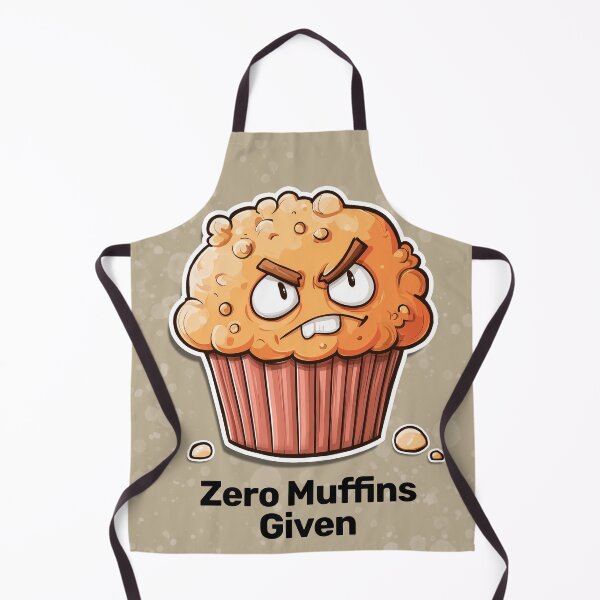 Item preview, Zero Muffins Given Funny grumpy muffin designed and sold by Krokoneil.
