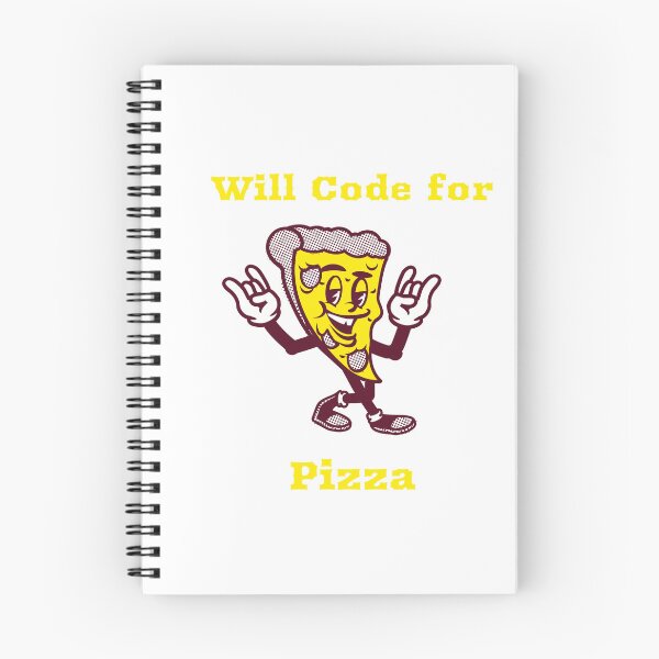 Item preview, Will Code for Pizza – Funny Programmer Pizza Lover Design designed and sold by Ani-24.