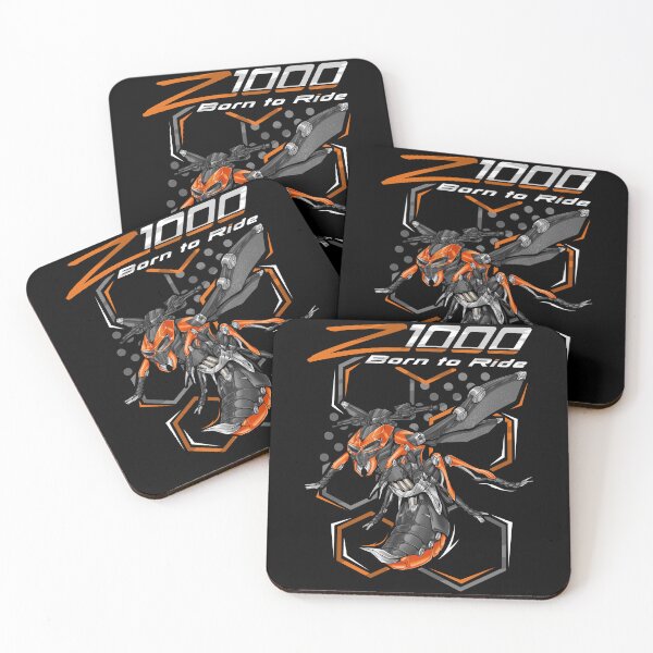 Item preview, Kawasaki Z1000 2016 (Candy Burnt Orange & Flat Ebony) for Motorcycle Riders designed and sold by MotoApparelHub.
