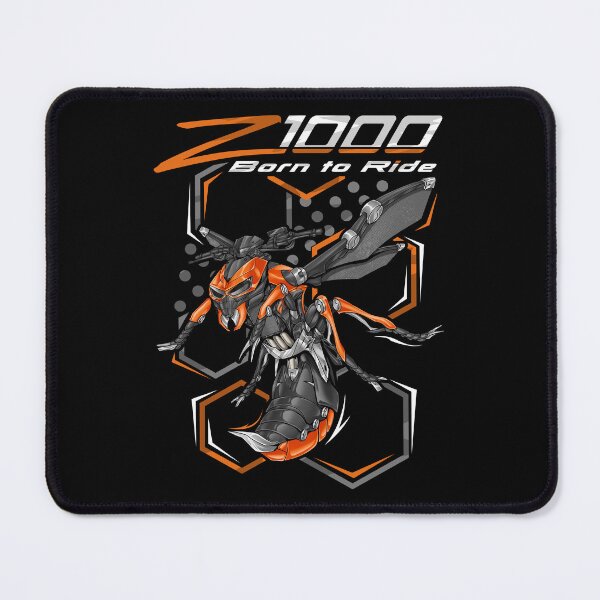 Item preview, Kawasaki Z1000 2016 (Candy Burnt Orange & Flat Ebony) for Motorcycle Riders designed and sold by MotoApparelHub.