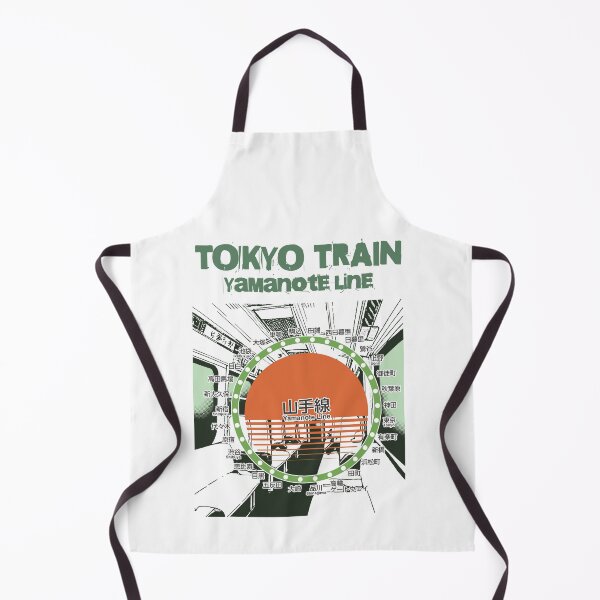 Item preview, Yamanote Line Railmap Tokyo Japan, Yamanote Line Collection designed and sold by Genki Tee.