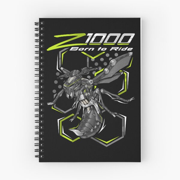 Item preview, Kawasaki Z1000 2017-2018 (RE Metallic Spark Black & Metallic Graphite Gray) for Motorcycle Riders designed and sold by MotoApparelHub.