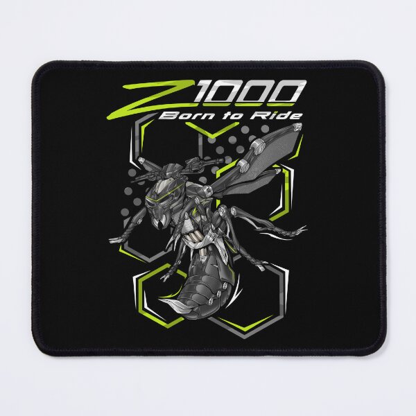 Item preview, Kawasaki Z1000 2017-2018 (RE Metallic Spark Black & Metallic Graphite Gray) for Motorcycle Riders designed and sold by MotoApparelHub.
