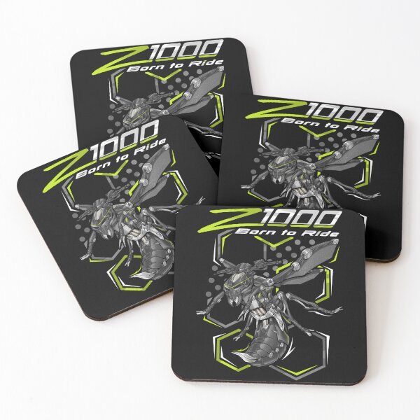 Item preview, Kawasaki Z1000 2017-2018 (RE Metallic Spark Black & Metallic Graphite Gray) for Motorcycle Riders designed and sold by MotoApparelHub.