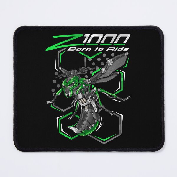 Item preview, Kawasaki Z1000 2018 (Emerald Blazed Green & Ebony & Metallic Graphite Grey) for Motorcycle Riders designed and sold by MotoApparelHub.