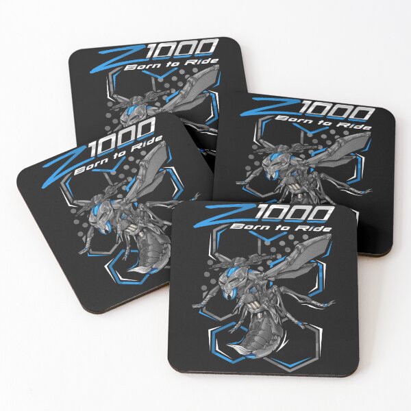 Item preview, Kawasaki Z1000 2018 (Pearl Storm Grey & Candy Surf Blue & Metallic Spark Black & Metallic Graphite Grey) for Motorcycle Riders designed and sold by MotoApparelHub.
