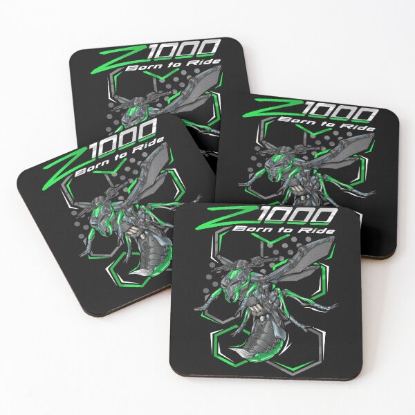 Item preview, Kawasaki Z1000 2019-2020 (RE Metallic Spark Black & Pearl Storm Grey & Emerald Blazing Green) for Motorcycle Riders designed and sold by MotoApparelHub.