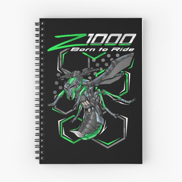 Item preview, Kawasaki Z1000 2019-2020 (RE Metallic Spark Black & Pearl Storm Grey & Emerald Blazing Green) for Motorcycle Riders designed and sold by MotoApparelHub.