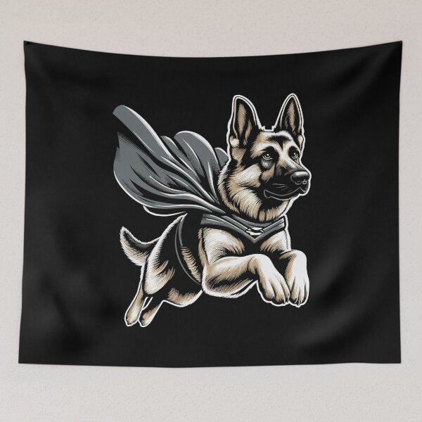 Item preview, Super Dog German Shepherd Cape Gift designed and sold by Pineapple-Tree.