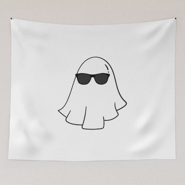 Item preview, Cool ghost with sunglasses designed and sold by GRINspiration.
