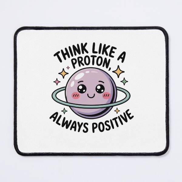 Item preview, Think Like a Proton, Always Positive designed and sold by Mateusz Majcherek.