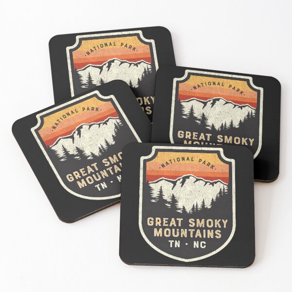 Item preview, Great Smoky Mountains National Park Vintage Crest designed and sold by saldcharig.