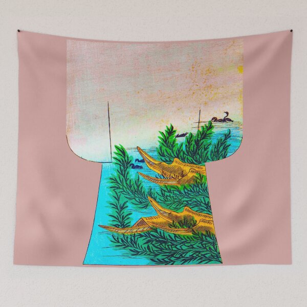 Item preview, Boats Among Reeds designed and sold by WheelieGdArt.