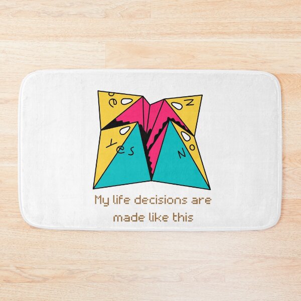 Item preview, Funny Life Decisions Origami Design | Yes No Maybe Humor designed and sold by ChillVibes04.