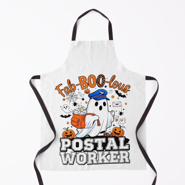 Item preview, Pumpkin Postal Worker – Funny Halloween Mail Carrier Design designed and sold by Teetreasure2.