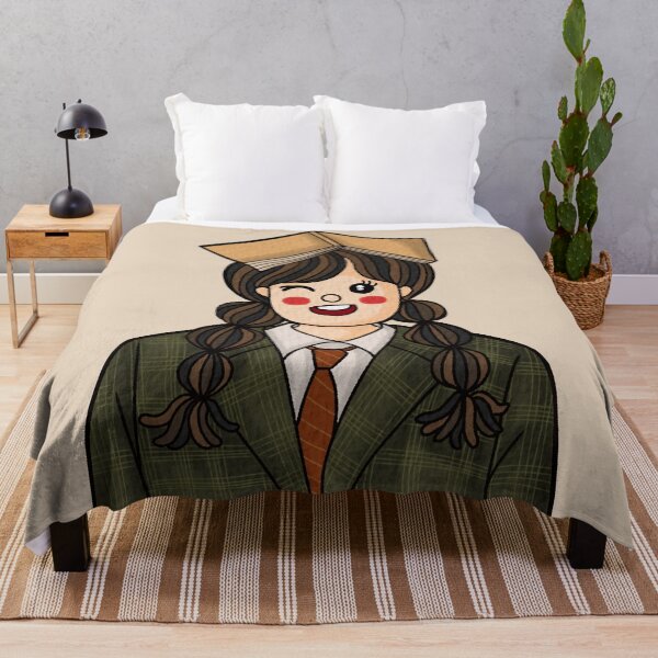 Item preview, Cheerful Cartoon Girl in Suit with Books – Back to School Illustration designed and sold by PangmulCartoon.